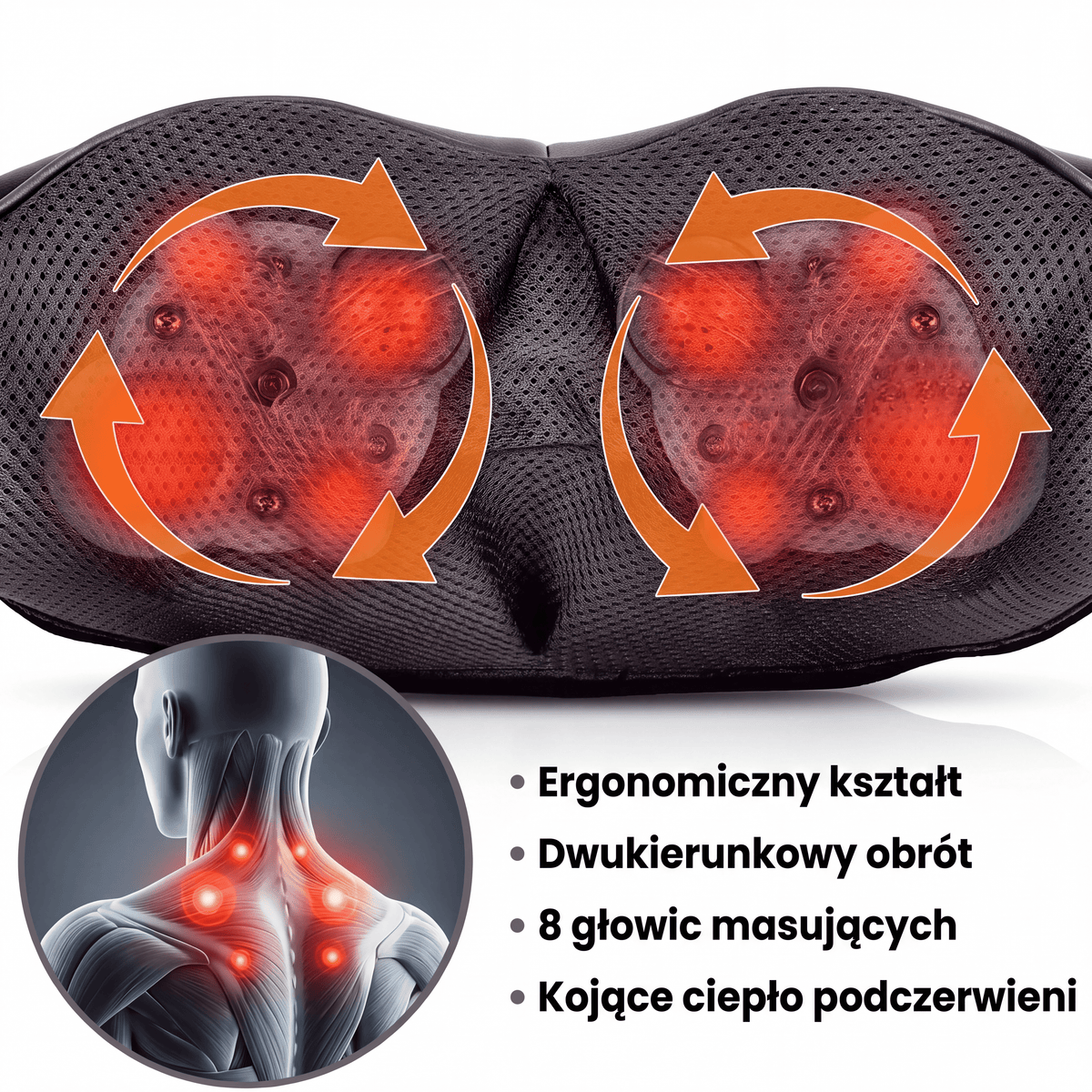 Masażer Fitero ThermoNeck